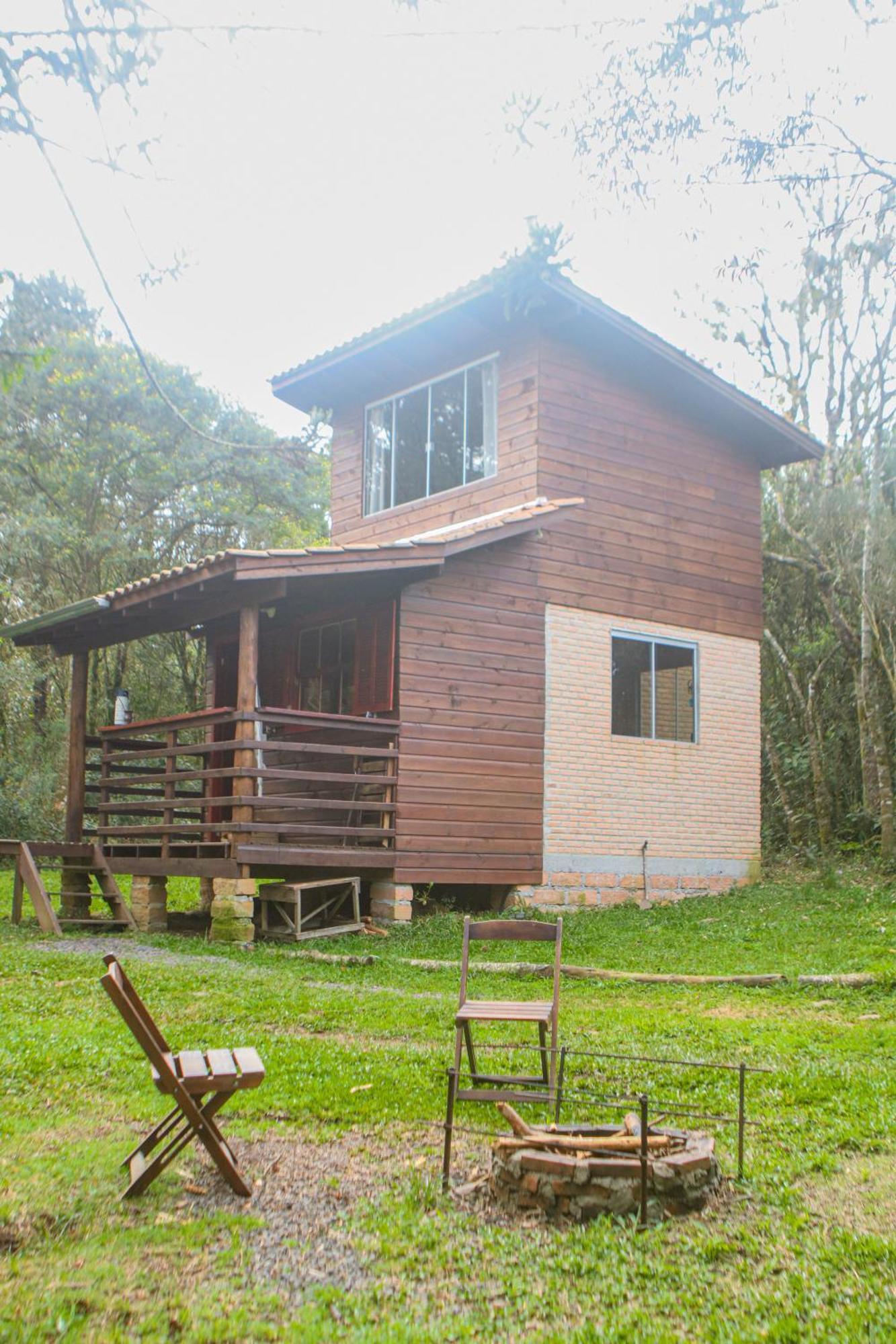 Cabana Na Floresta Rincao Do Fortaleza Cambara do Sul Exterior photo