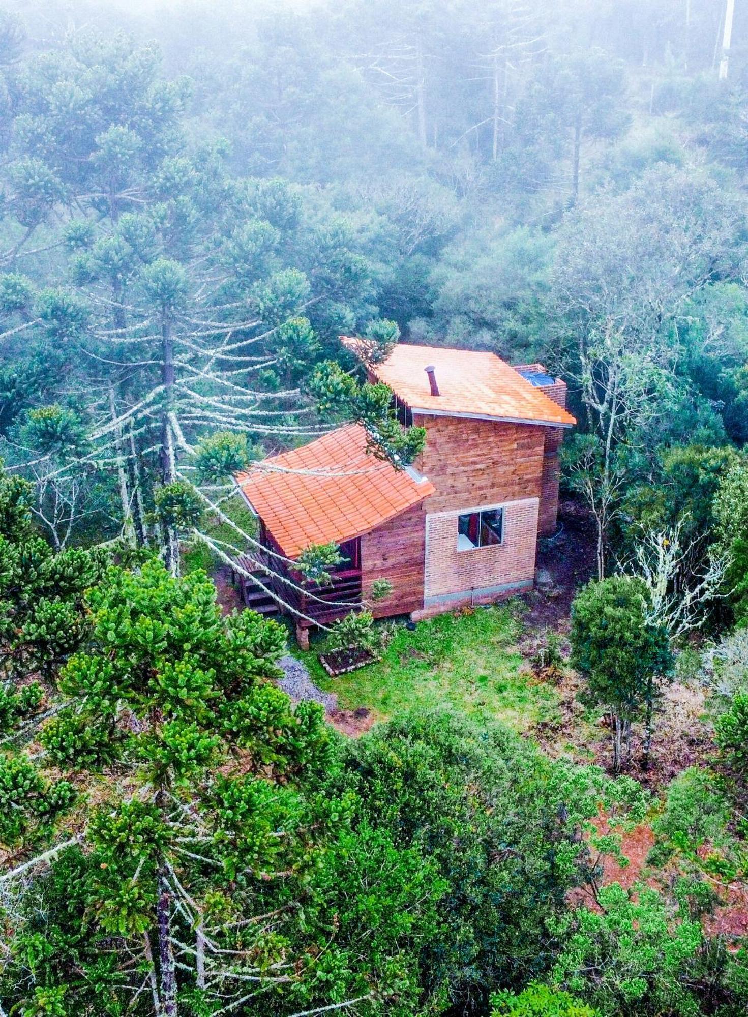 Cabana Na Floresta Rincao Do Fortaleza Cambara do Sul Exterior photo