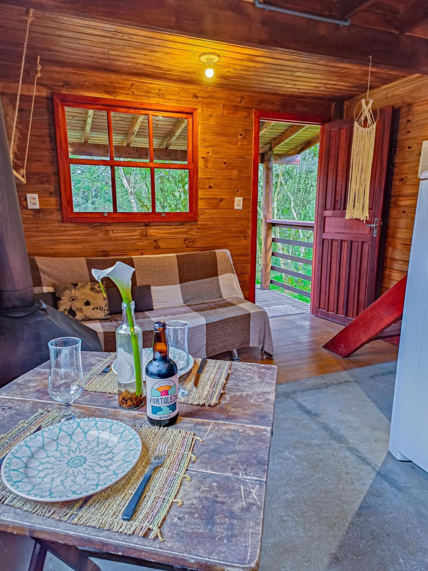 Cabana Na Floresta Rincao Do Fortaleza Cambara do Sul Exterior photo