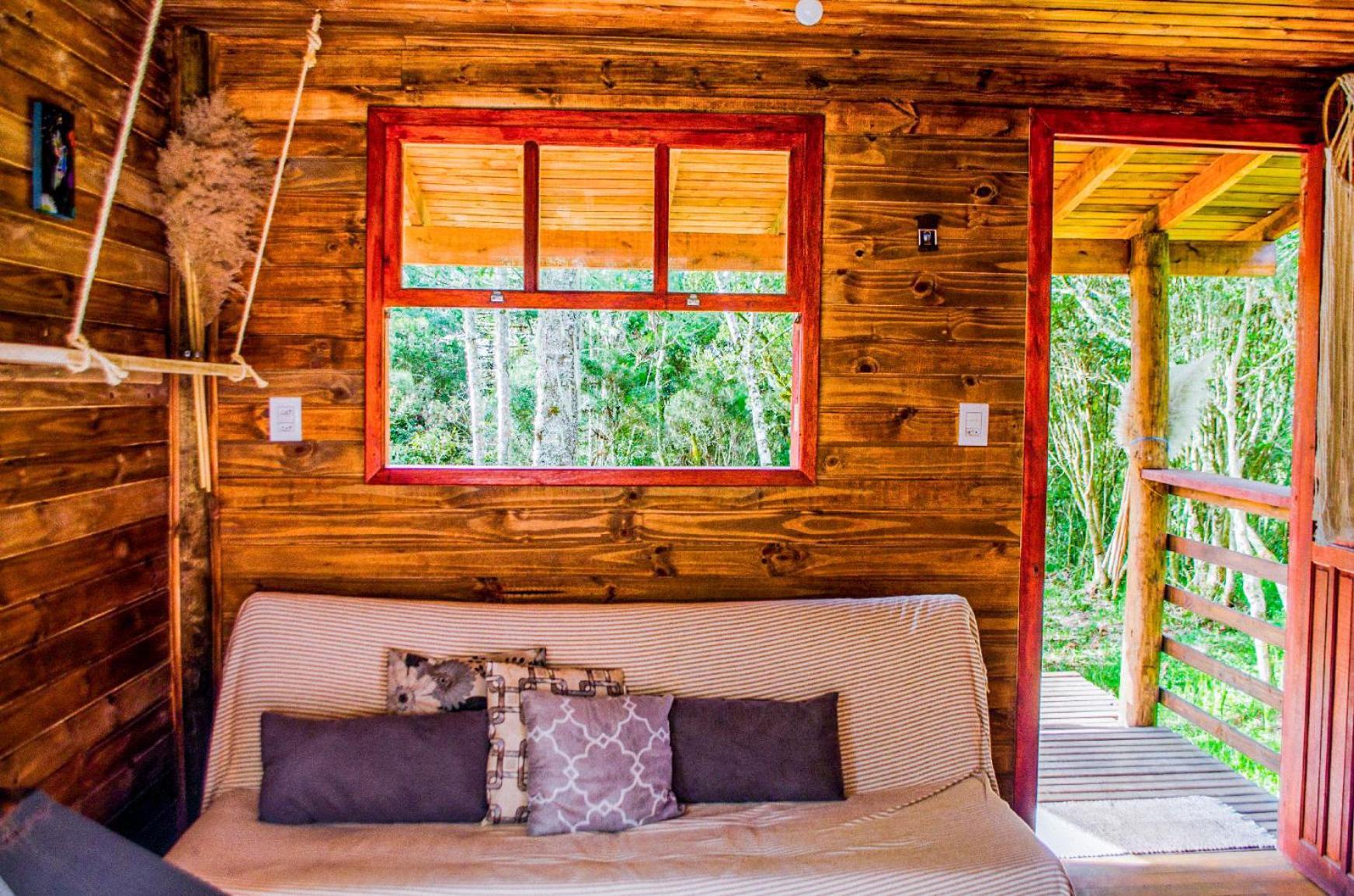 Cabana Na Floresta Rincao Do Fortaleza Cambara do Sul Exterior photo