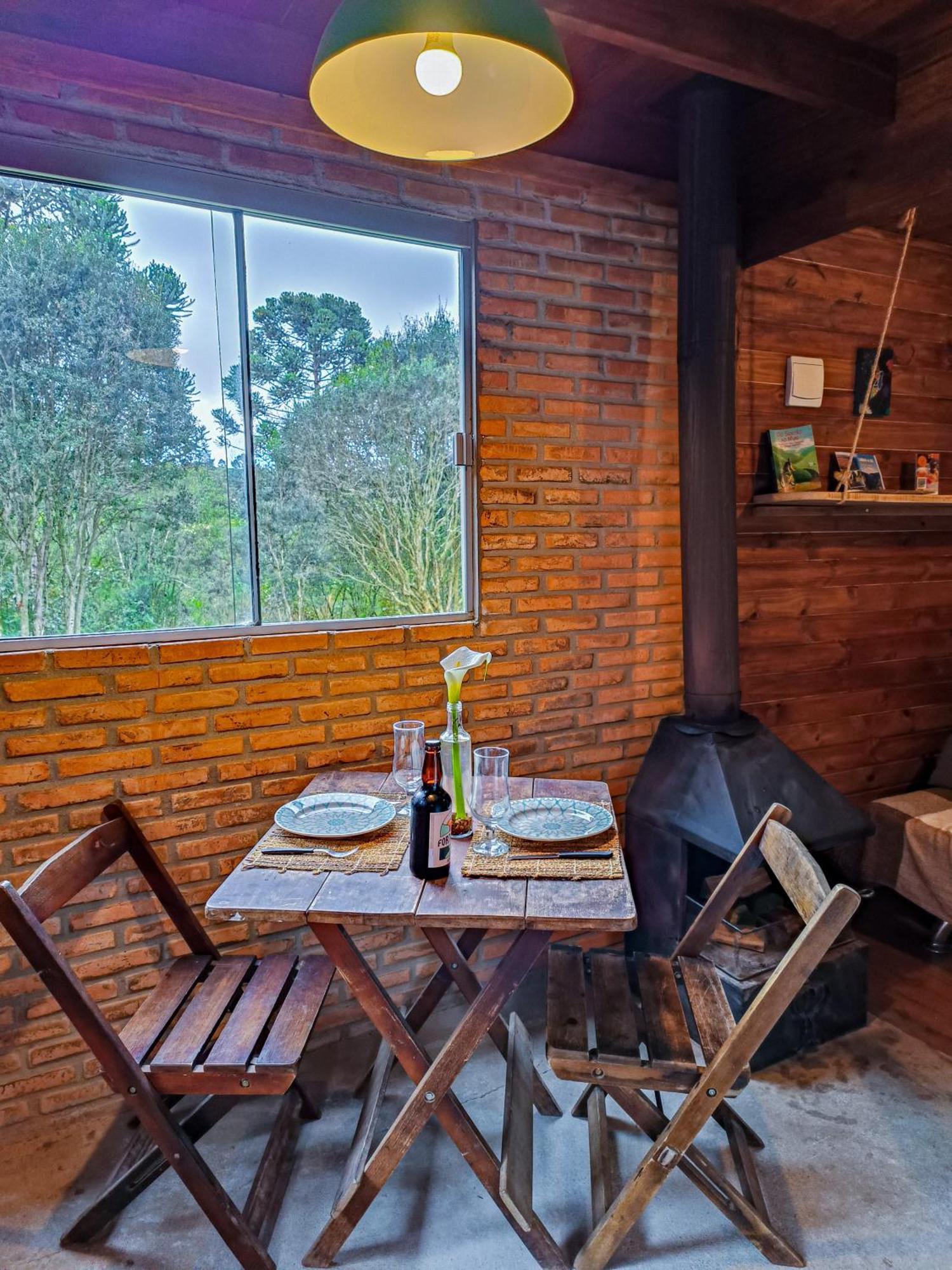 Cabana Na Floresta Rincao Do Fortaleza Cambara do Sul Exterior photo